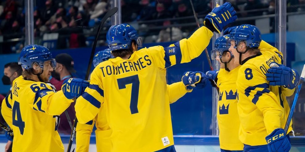 Henrik Tömmernes Ruotsin maajoukkueessa jääkiekon MM-kisoissa