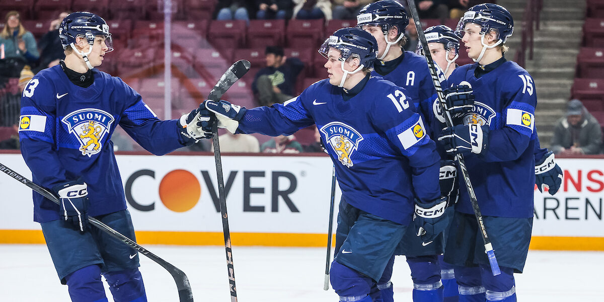 U20, Nuoret Leijonat, MM-kisat, Suomi, Latvia, 28122025